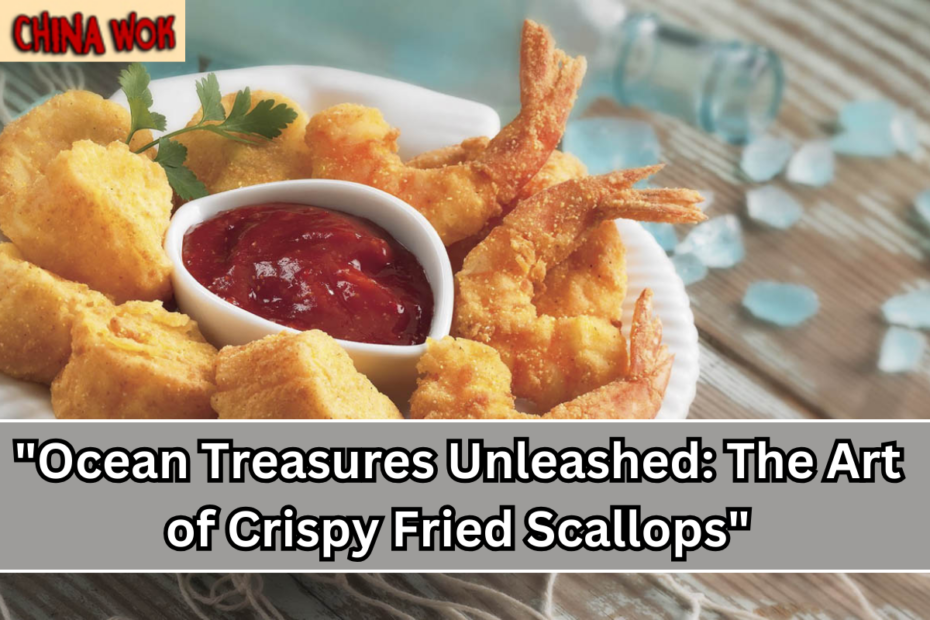 "Ocean Treasures Unleashed: The Art of Crispy Fried Scallops"